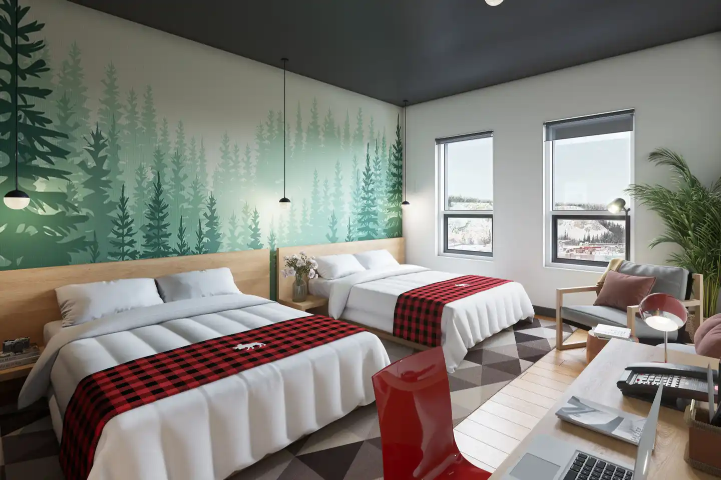 RAVEN INN WHITEHORSE Wohnbeispiel