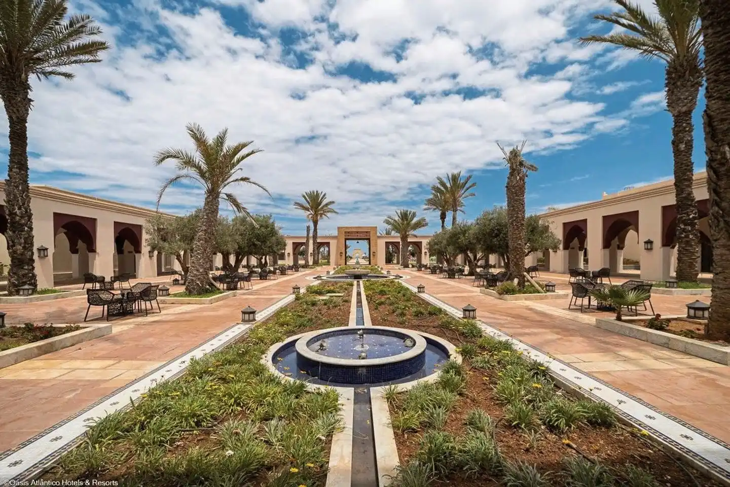 Oásis Saidia Palace & Blue Pearl Garten