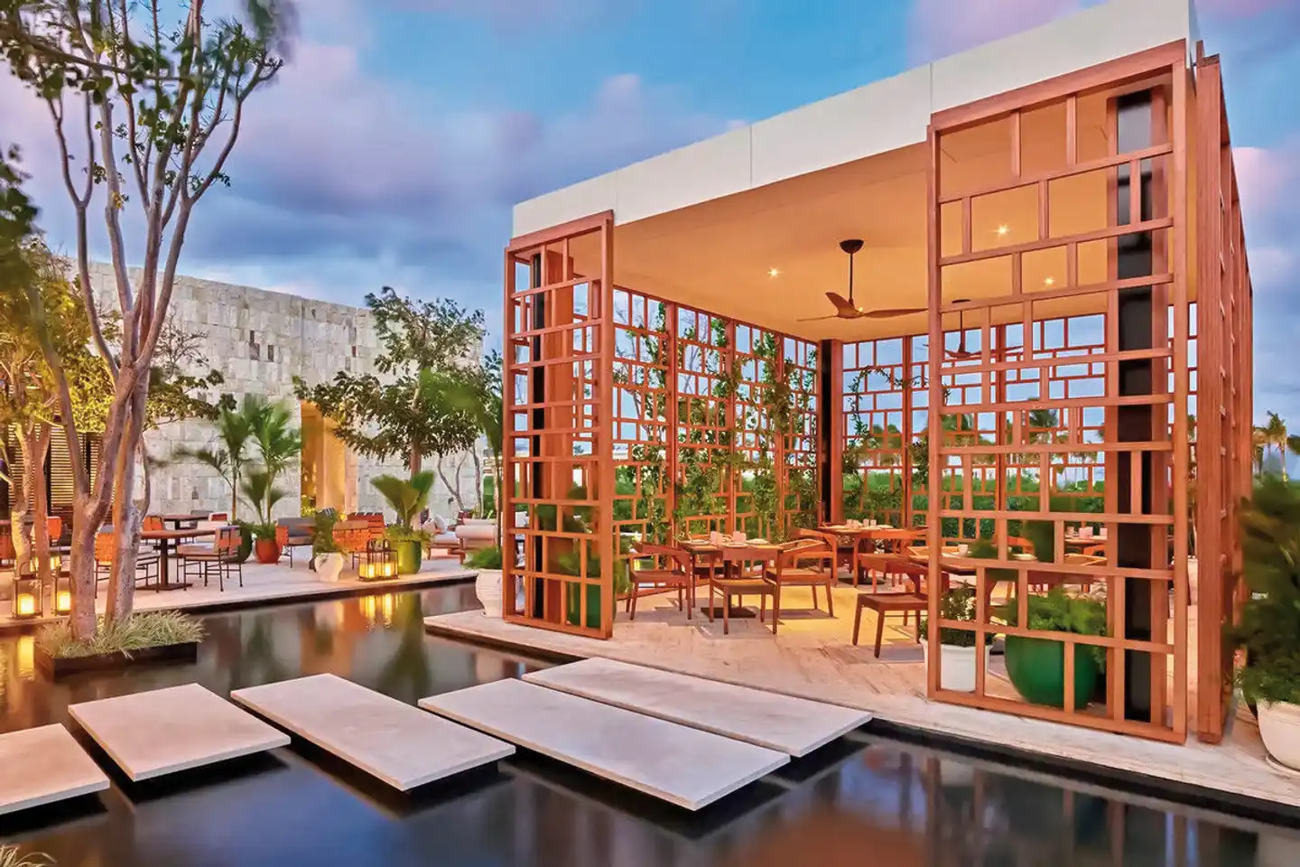 The St. Regis Kanai Resort, Riviera Maya Terrasse