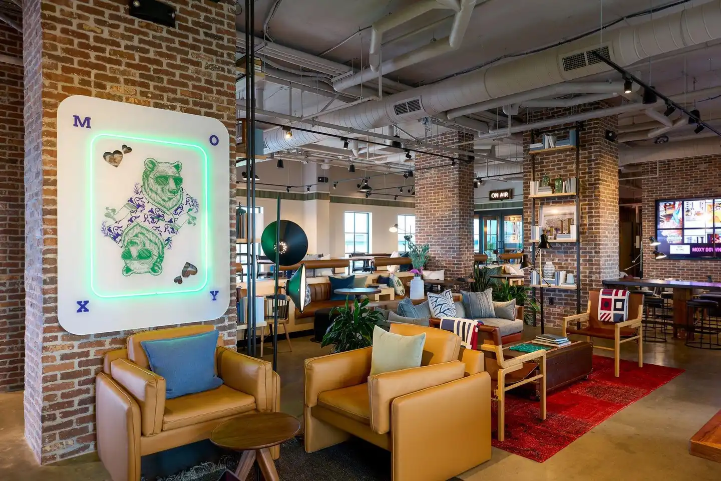 Moxy Charleston Downtown Lobby