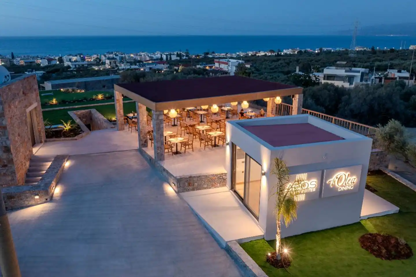 Deos Luxury Suites Terrasse
