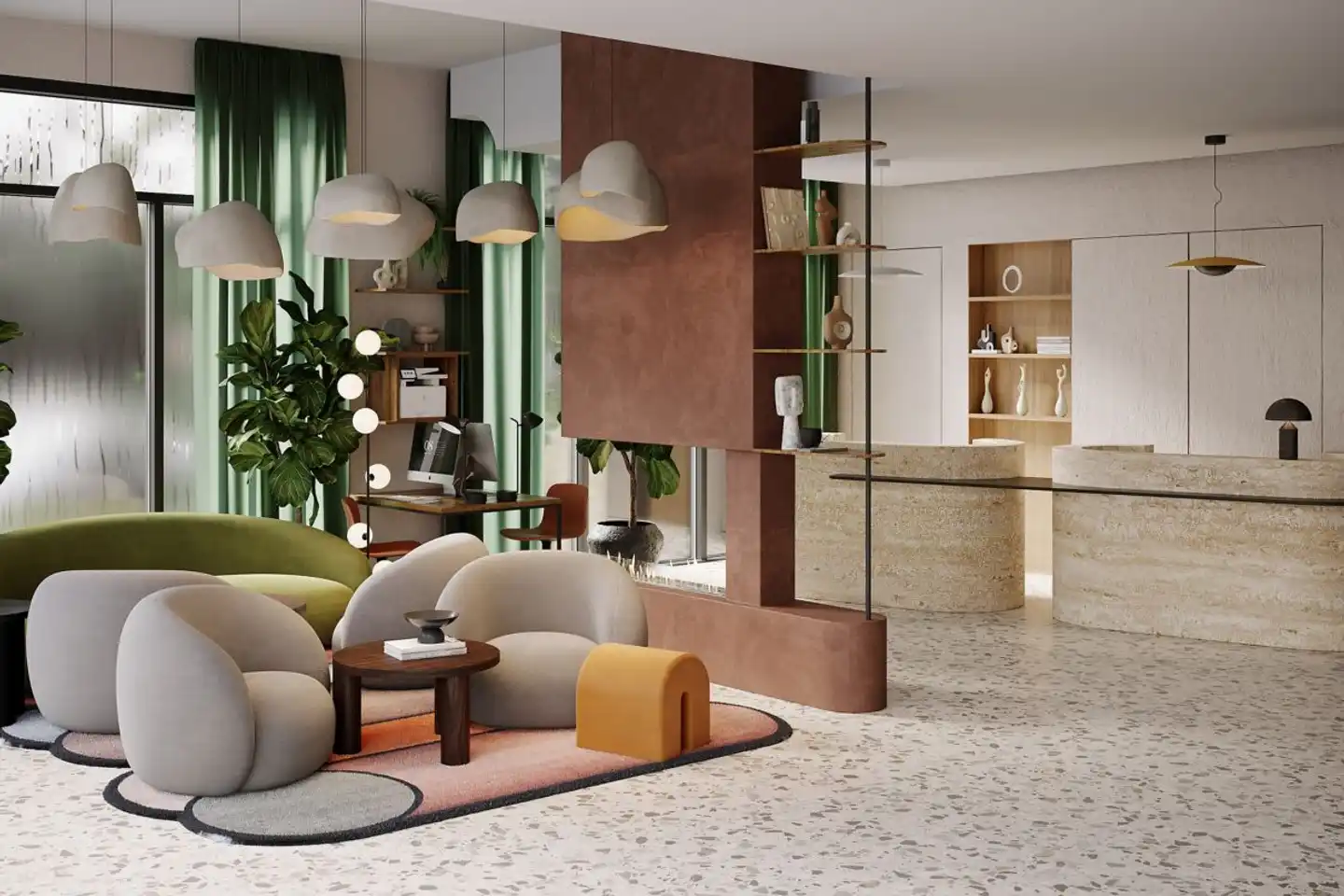 Residence Inn By Marriott Geneva City Nations Lobby