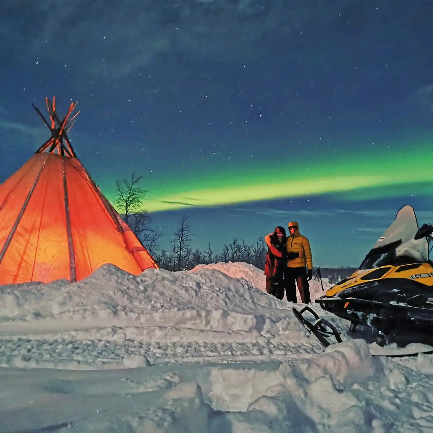 Lapland Adventure Lodge Landschaft