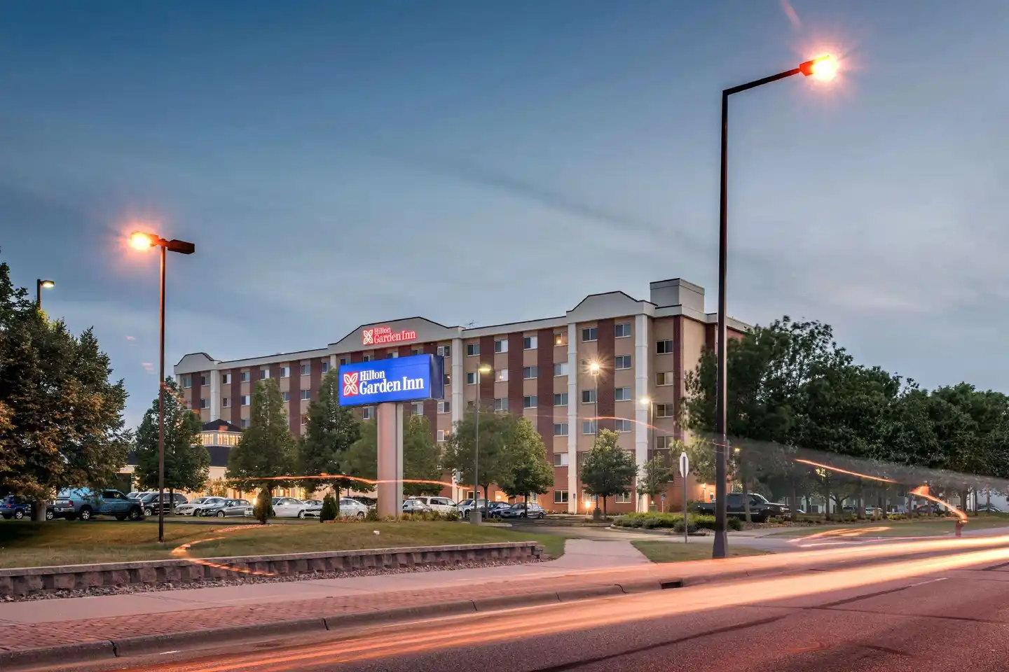 Hilton Garden Inn Minneapolis Airport Mall of America Terrasse