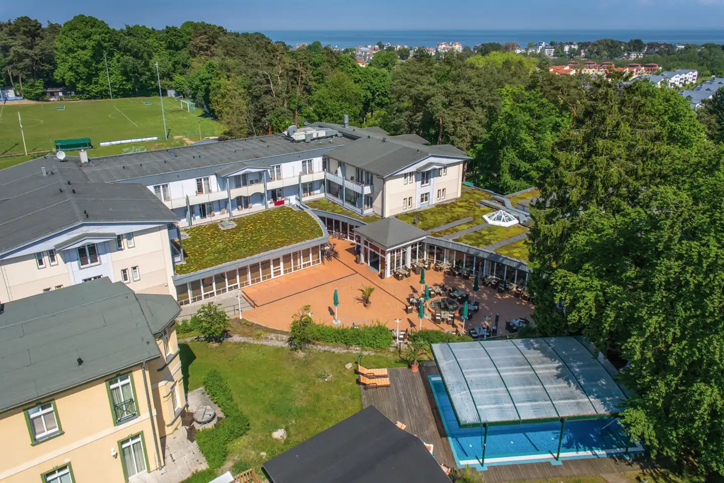 Ostseehotel Villen im Park - ein Rovell Hotel Aussenansicht
