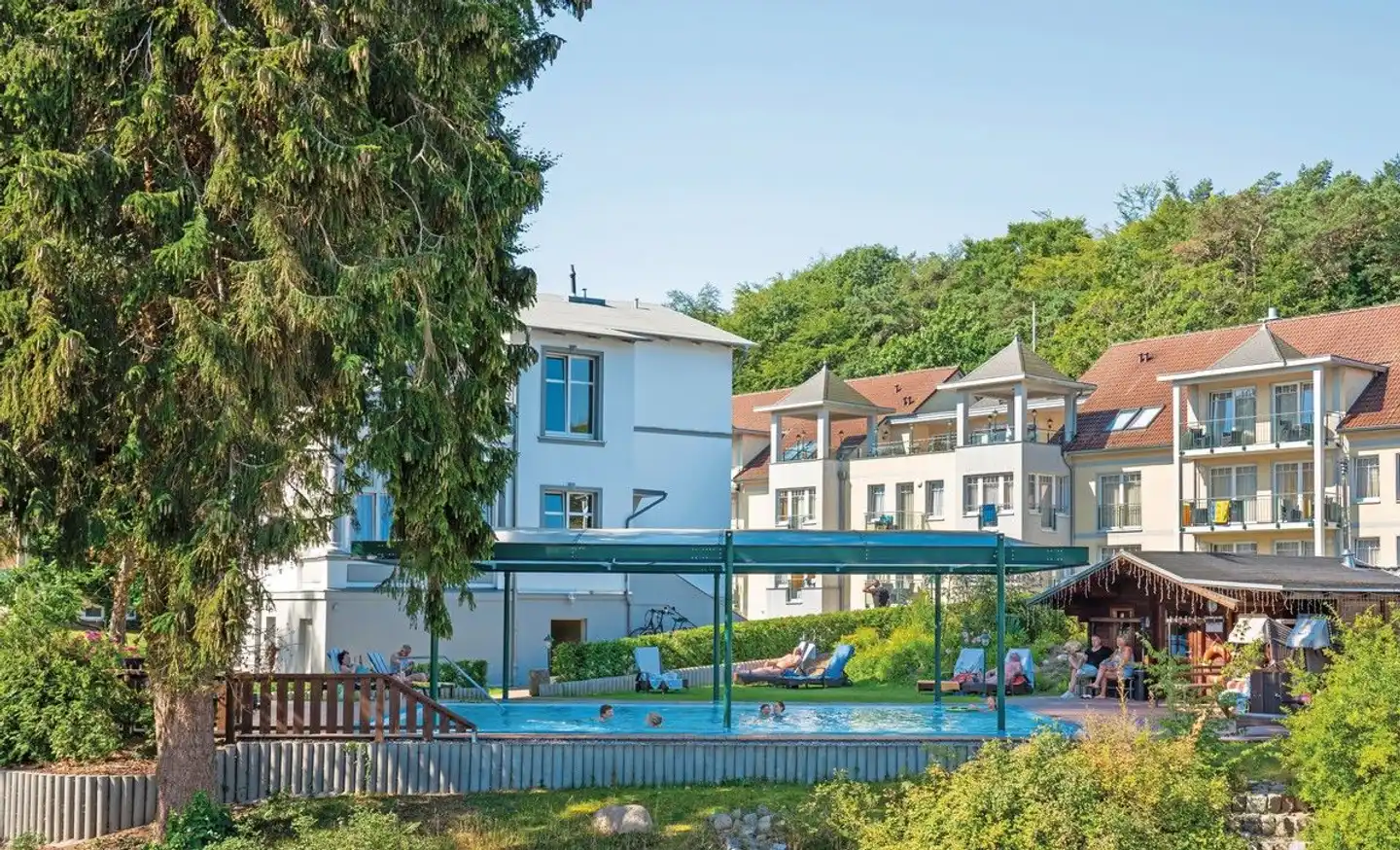 Ostseehotel Villen im Park - ein Rovell Hotel Aussenansicht