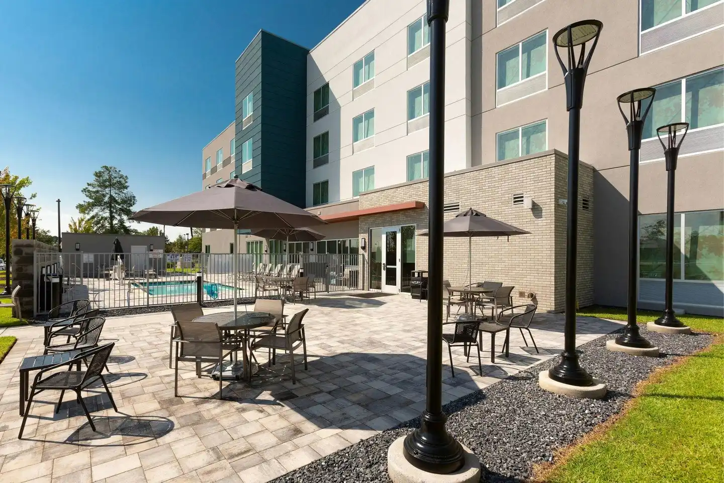 Fairfield by Marriott Inn & Suites Coastal Carolina Conway Terrasse