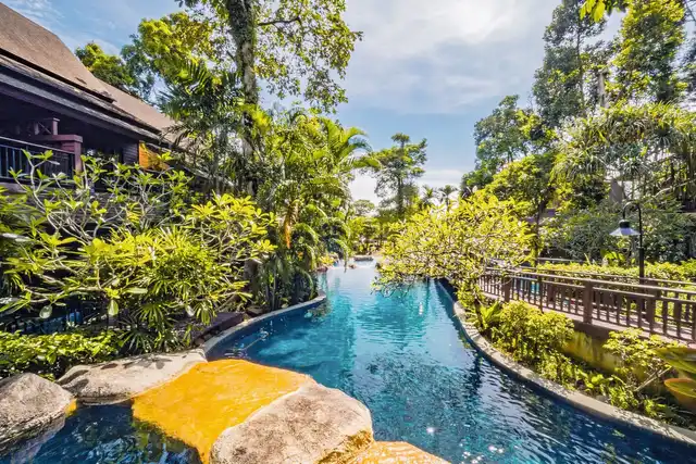 Khaolak Merlin Resort Garten