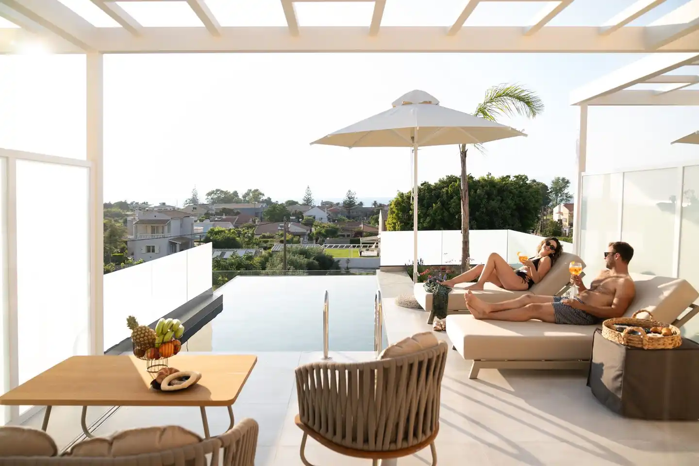 Thimios Acharavi Suites Terrasse