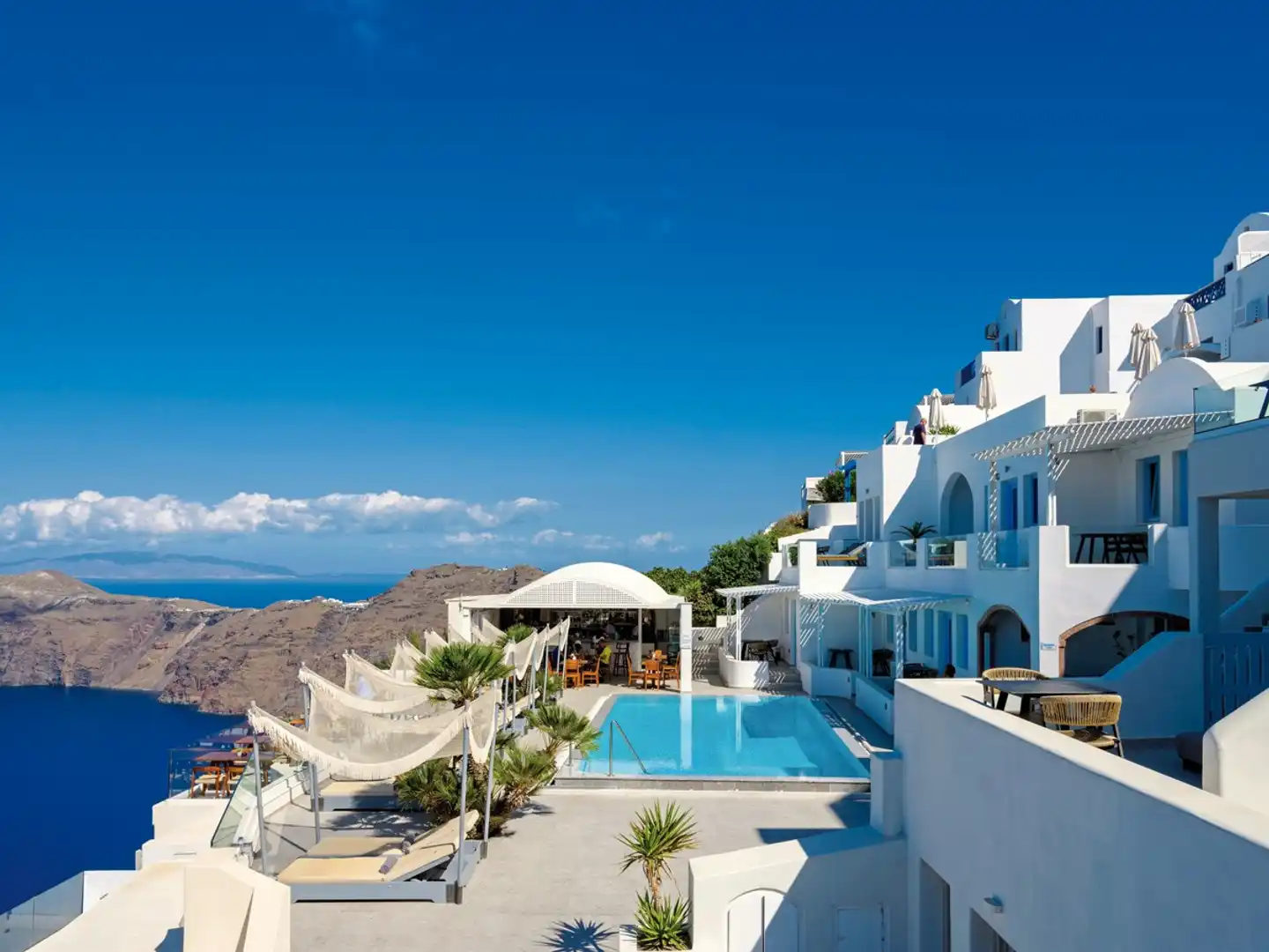 Andromeda Villas & Spa Resort Terrasse
