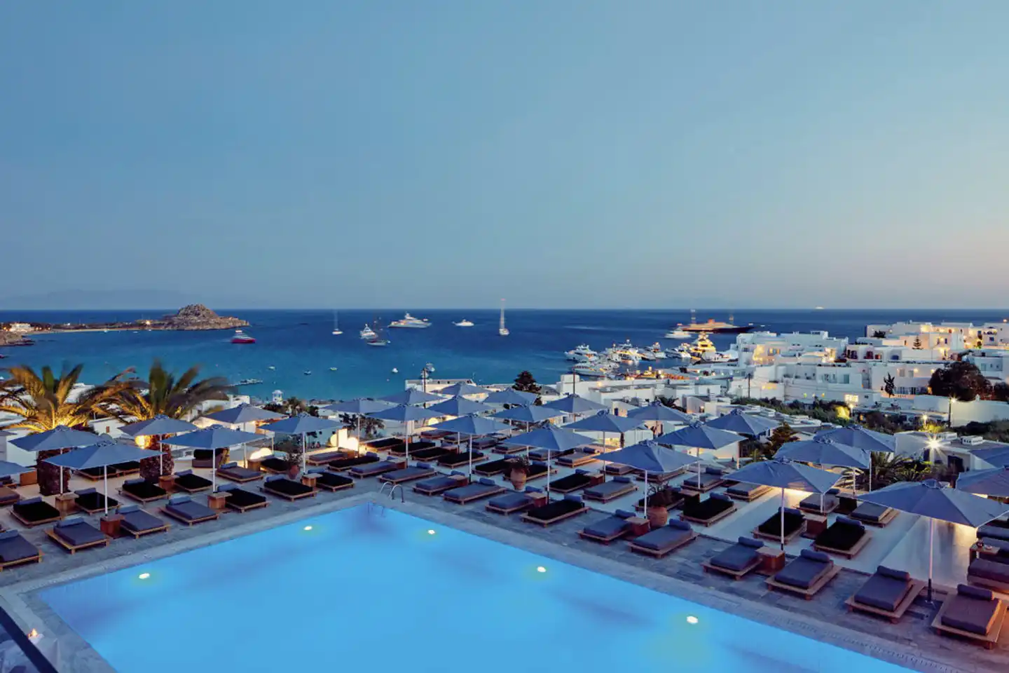 Myconian Ambassador Hotel & Thalasso Spa Center Pool