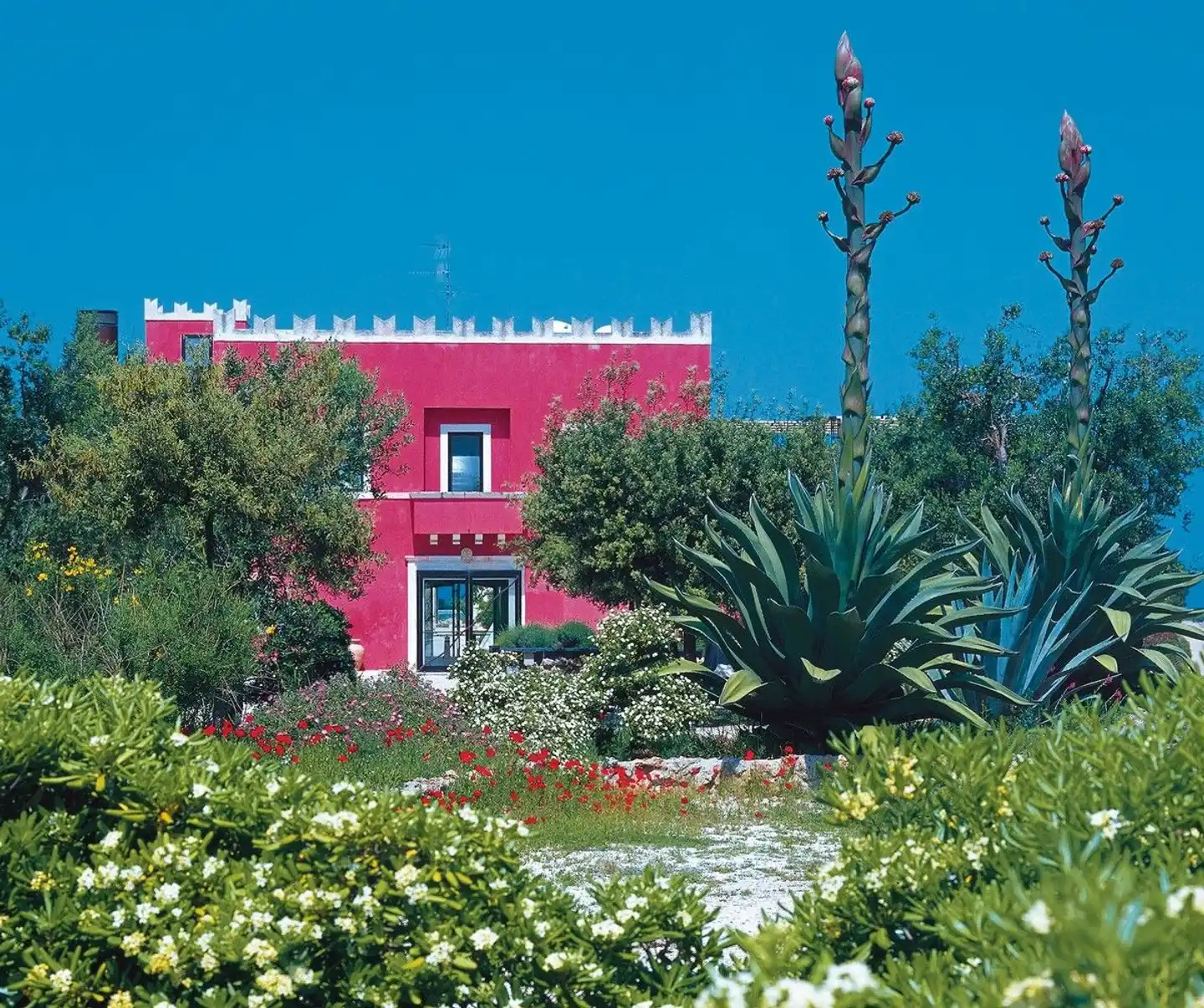 Grand Hotel Masseria Santa Lucia Aussenansicht