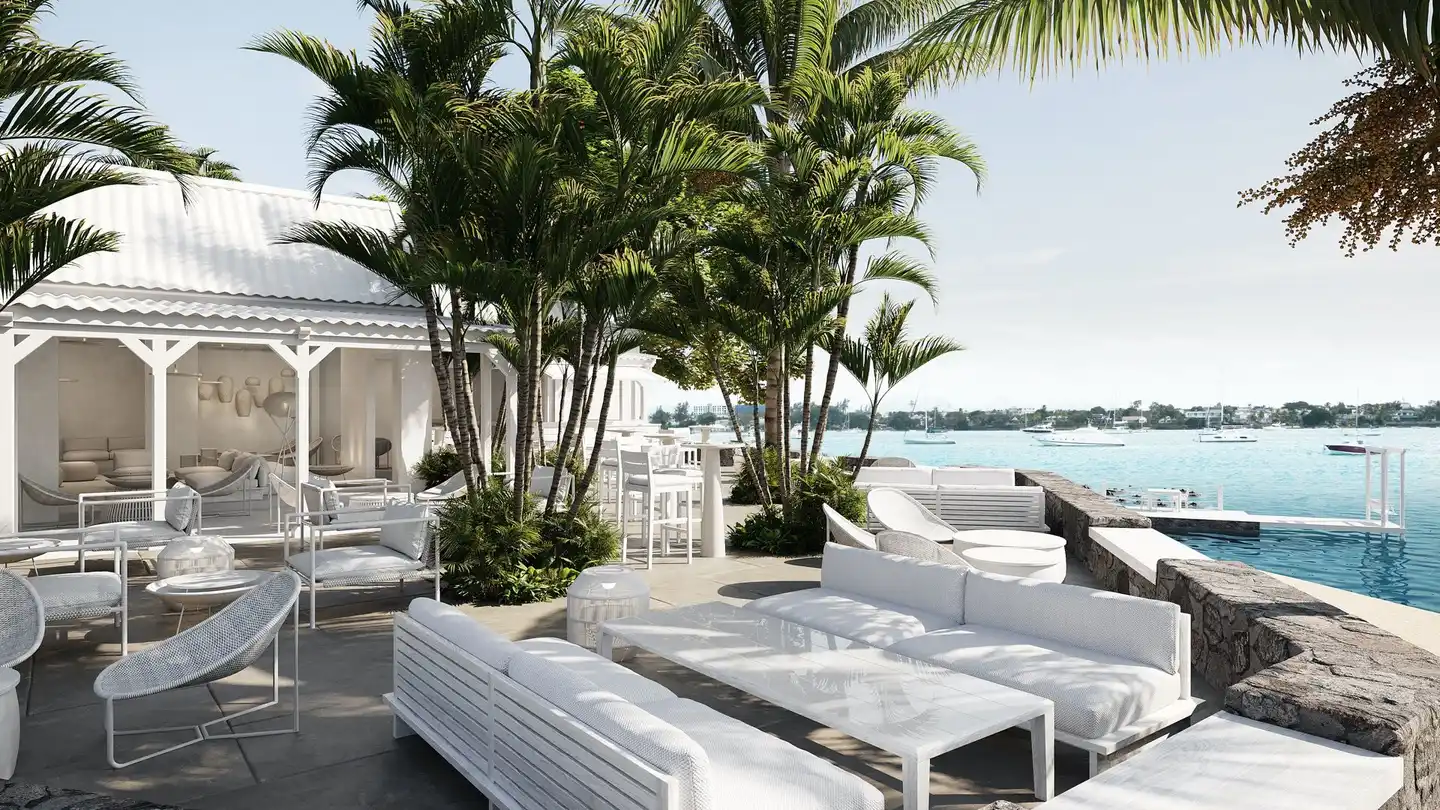 Veranda Grand Baie Hotel & Spa Terrasse