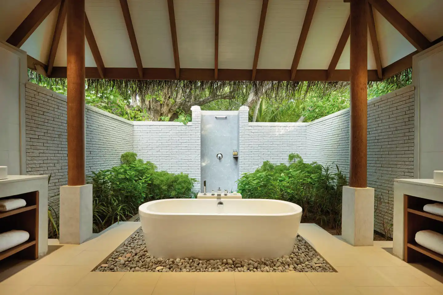 Baros Maldives Badezimmer