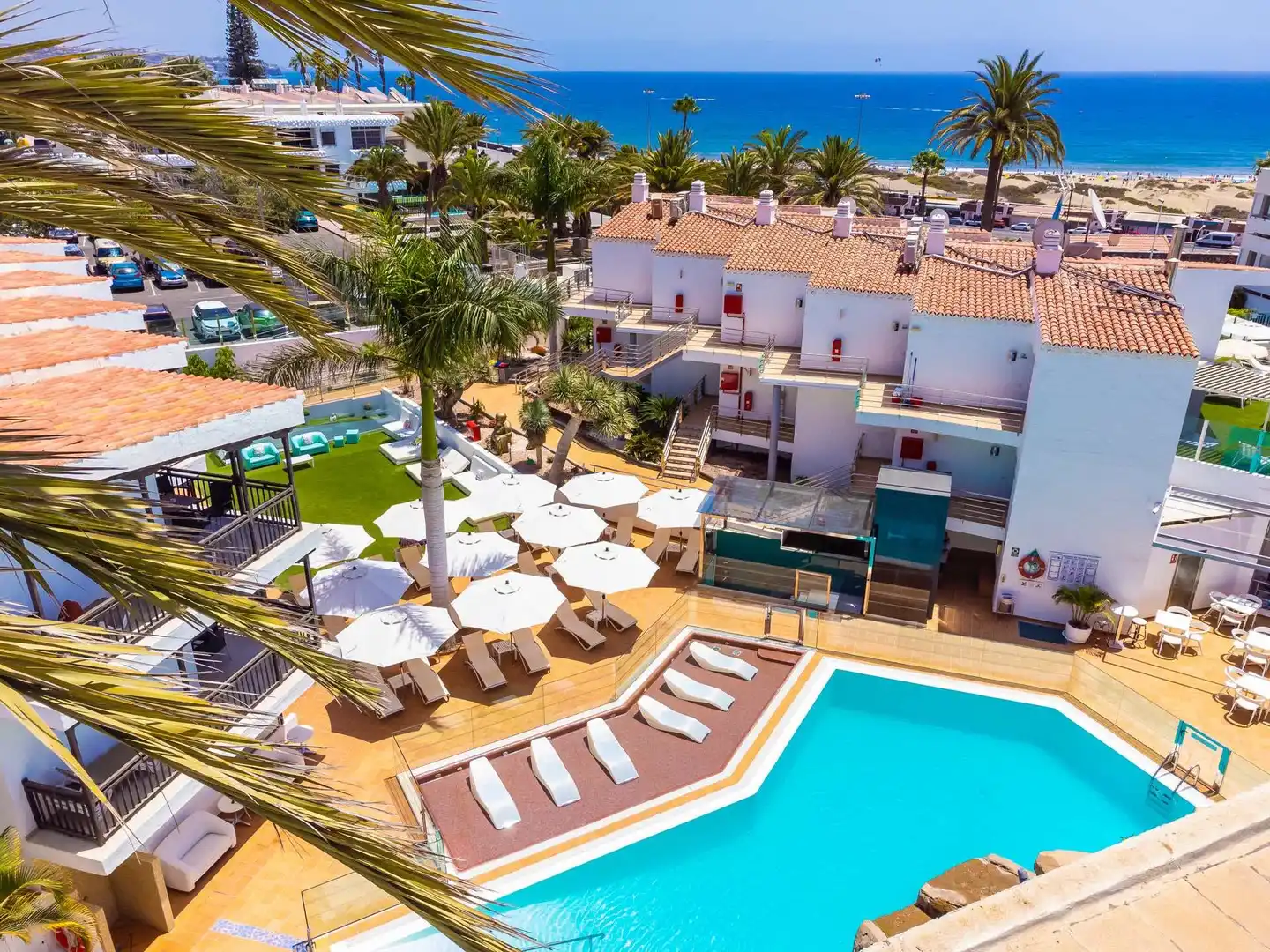 Casas Pepe Appartements & Spa-Adults Only Terrasse