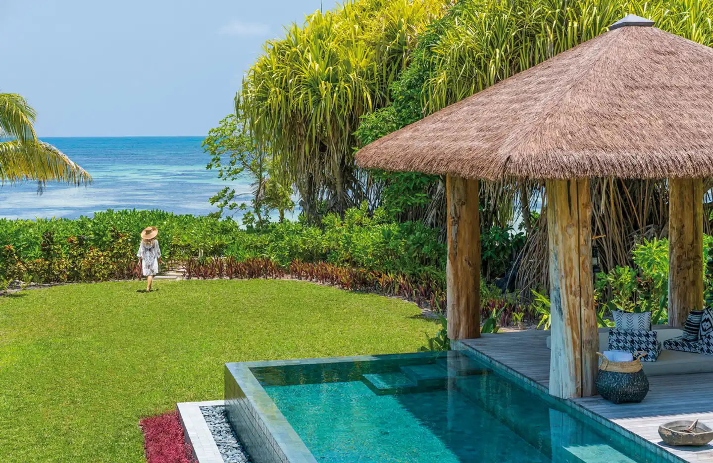 Four Seasons Resort Seychelles at Desroches Island Garten