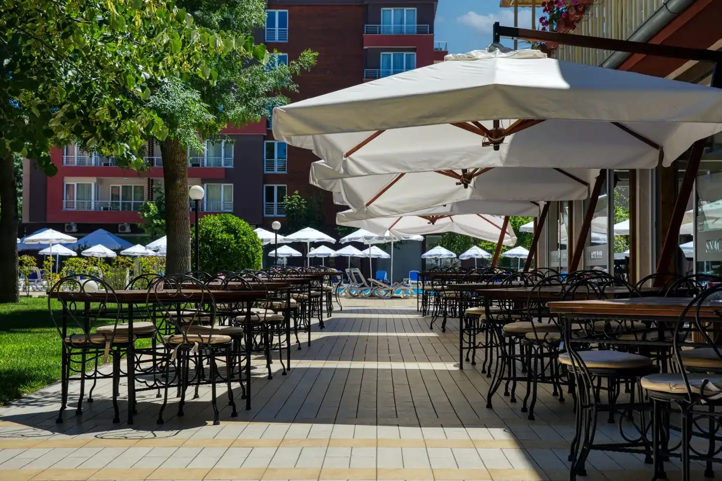 Asteria Family Sunny Beach Terrasse