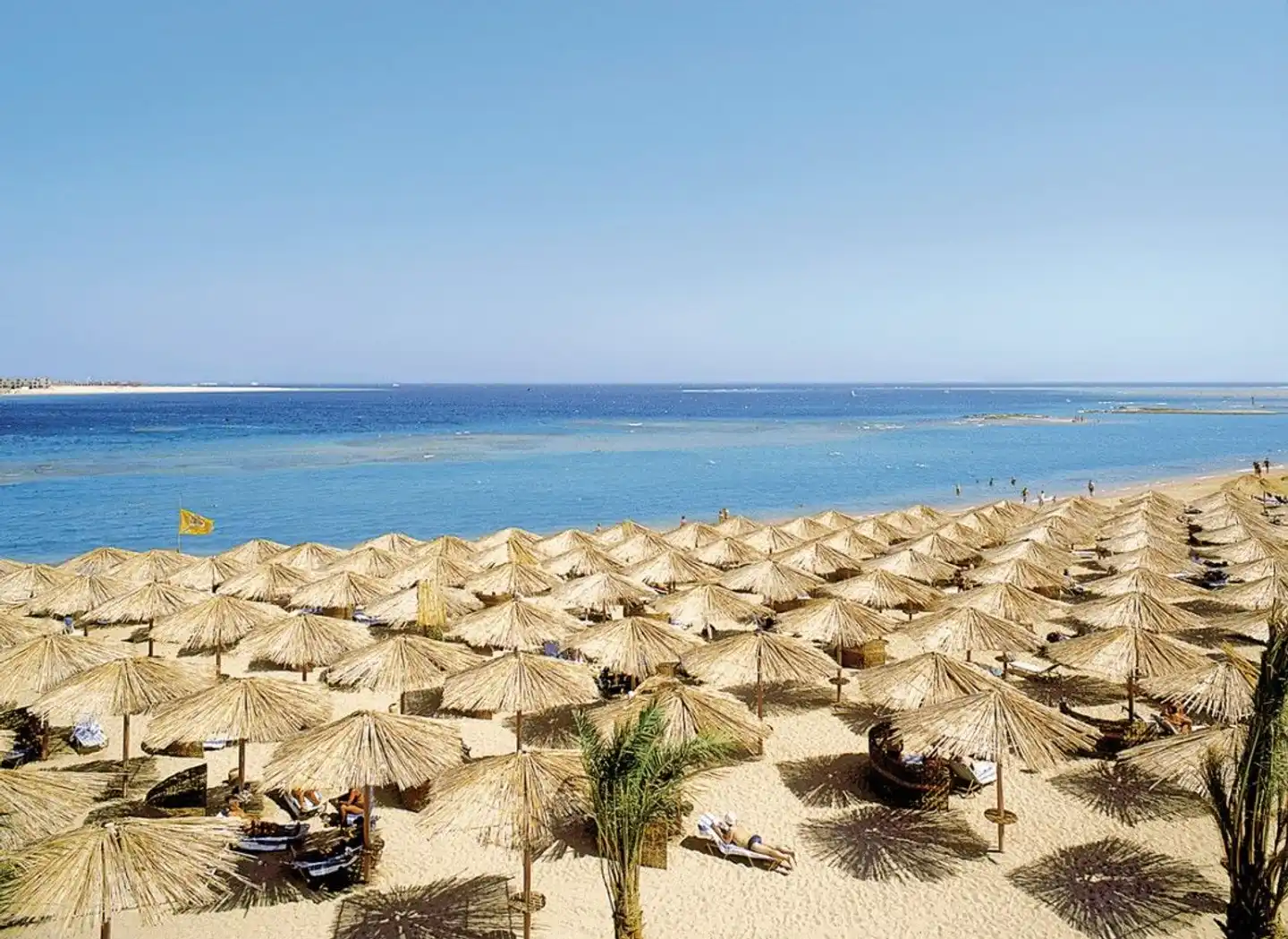 Jaz Makadi Oasis Resort Landschaft