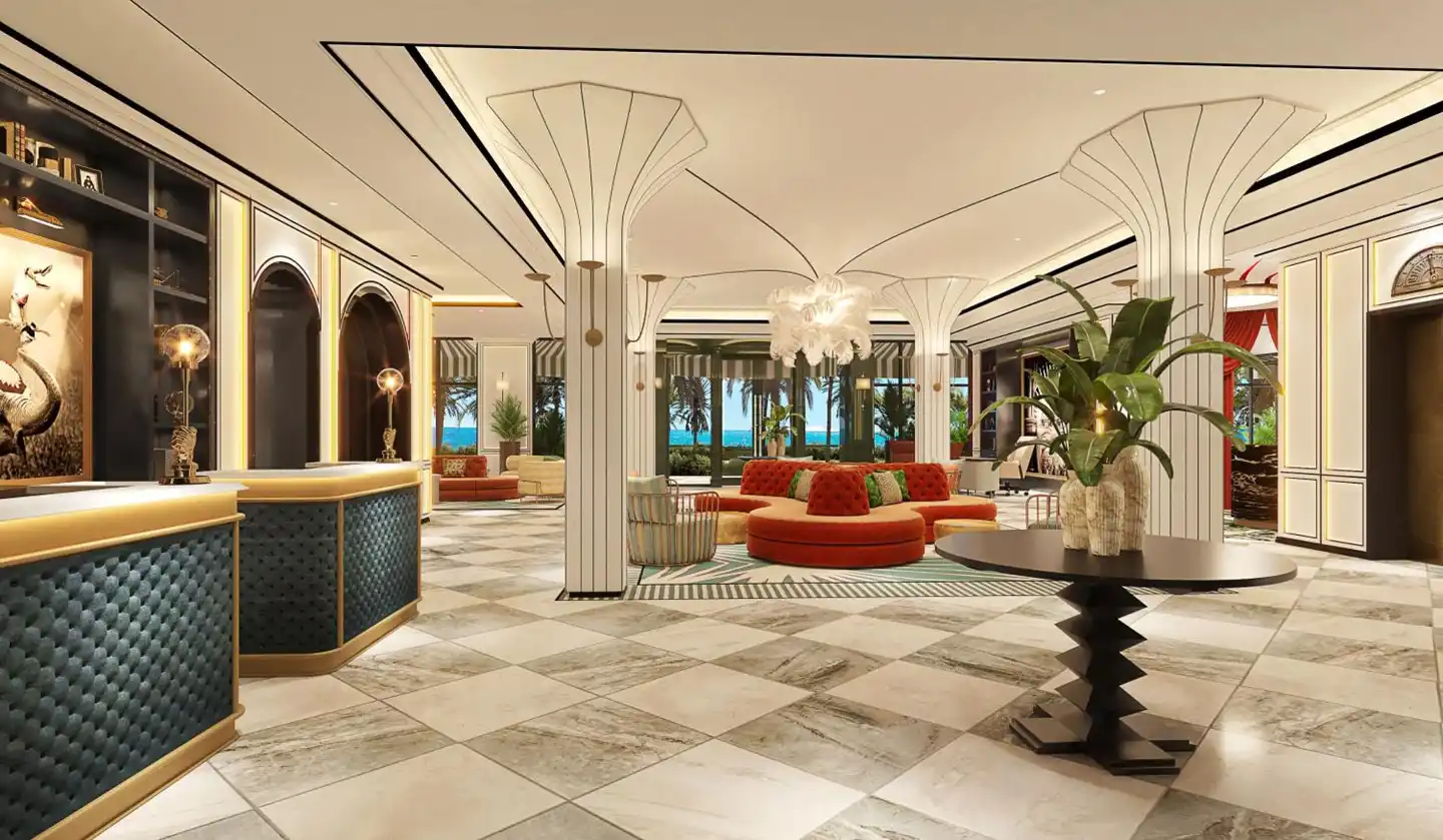 Cirque St. Armands Beachside Lobby