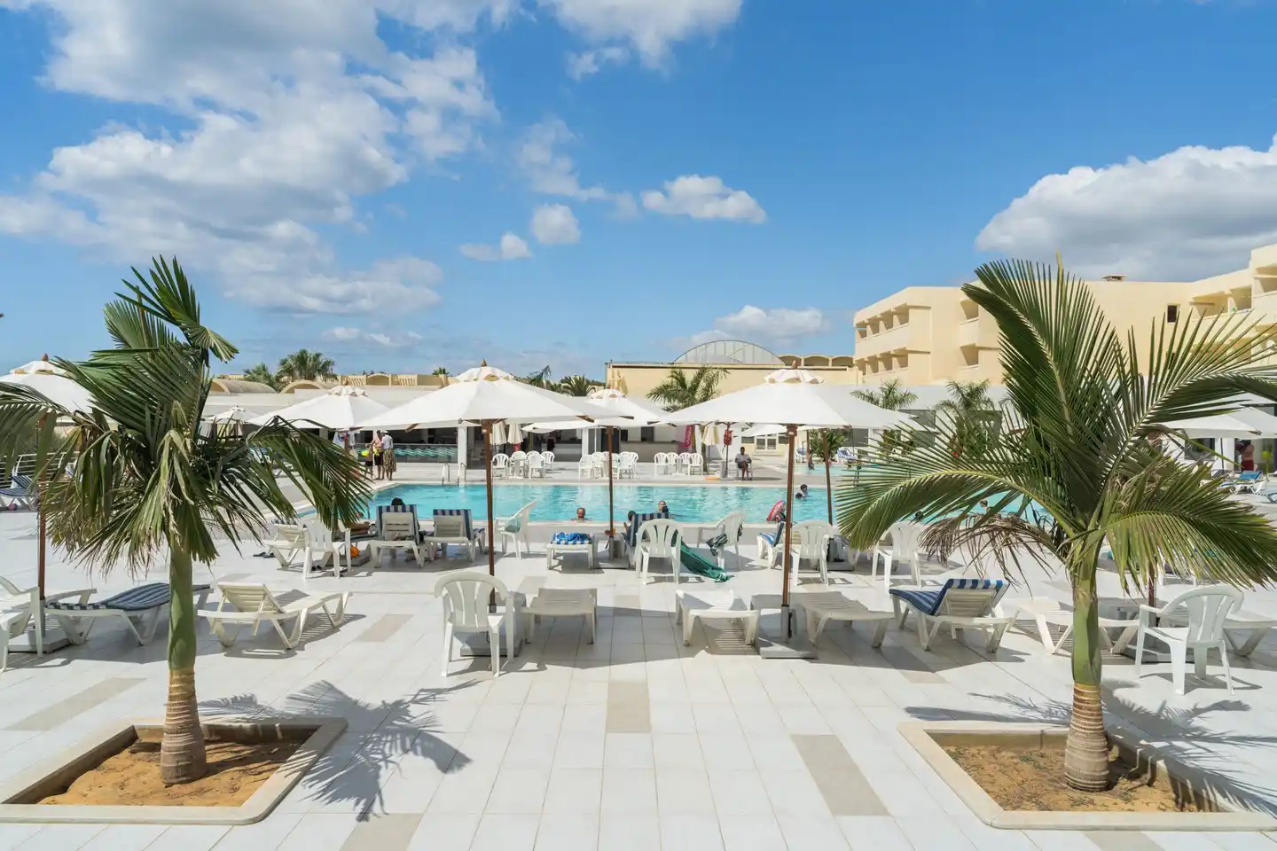 Khayam Garden Beach & Spa Terrasse
