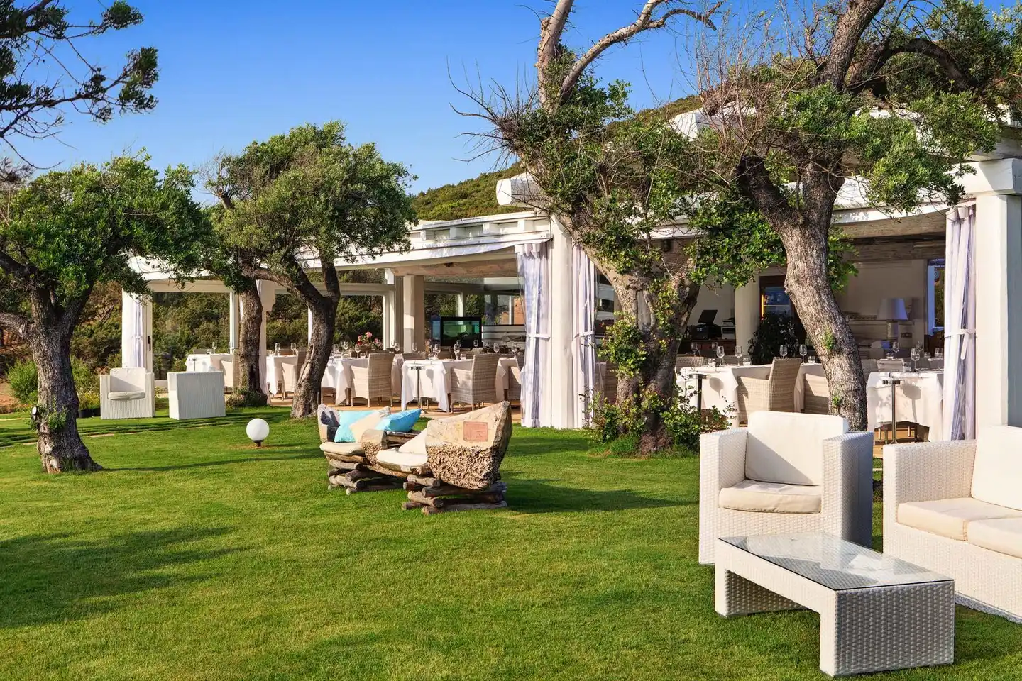 Hotel La Rocca Resort & Spa Garten