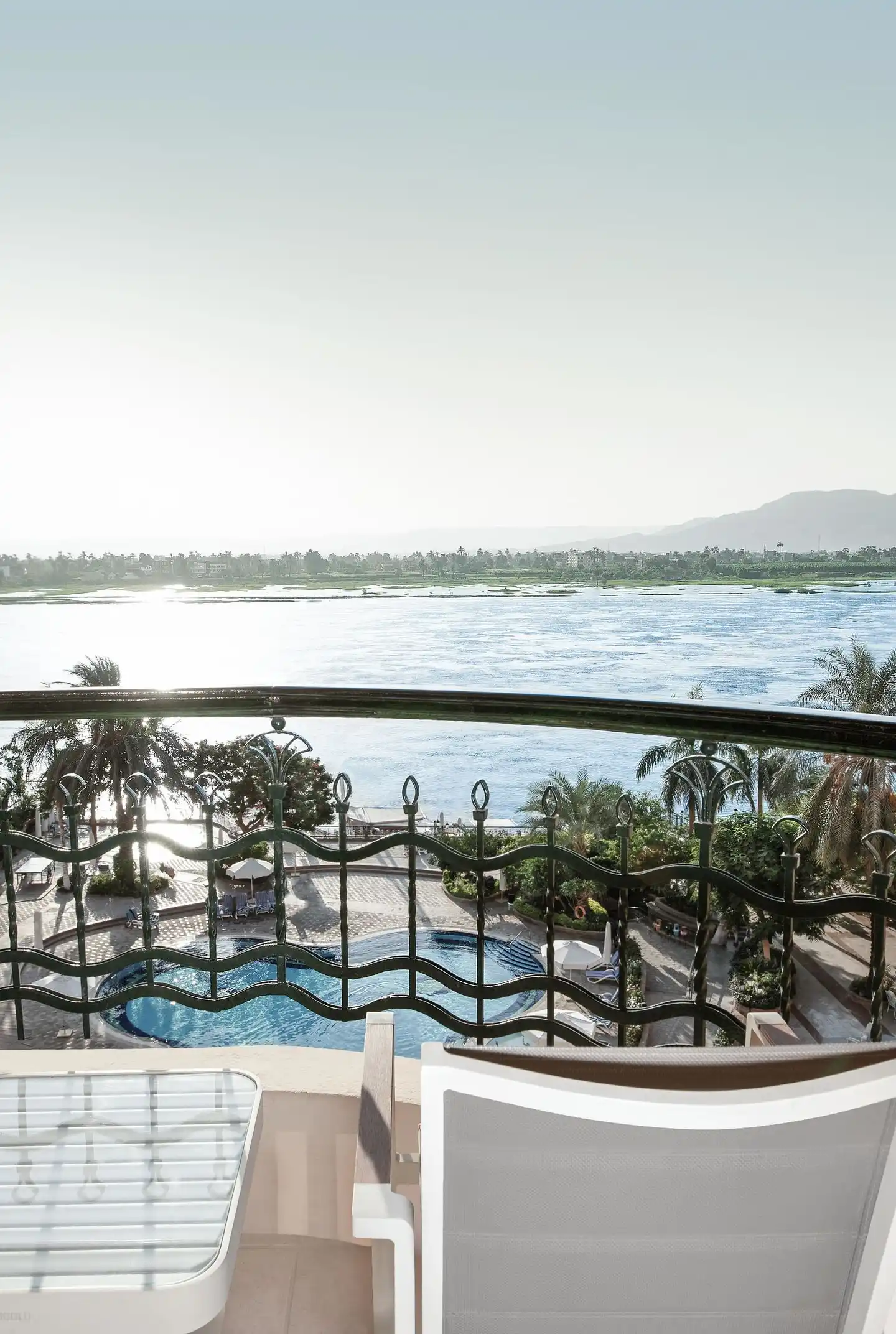 Steigenberger Nile Palace Terrasse