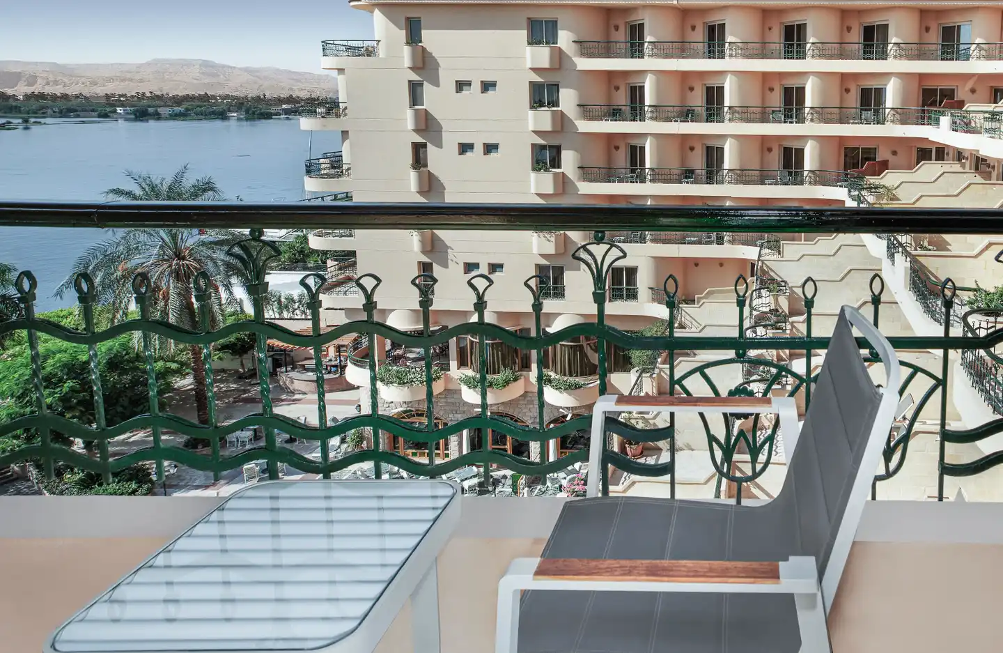 Steigenberger Nile Palace Terrasse