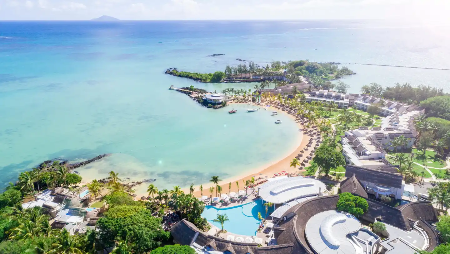 LUX* Grand Gaube, Mauritius Luftaufnahme
