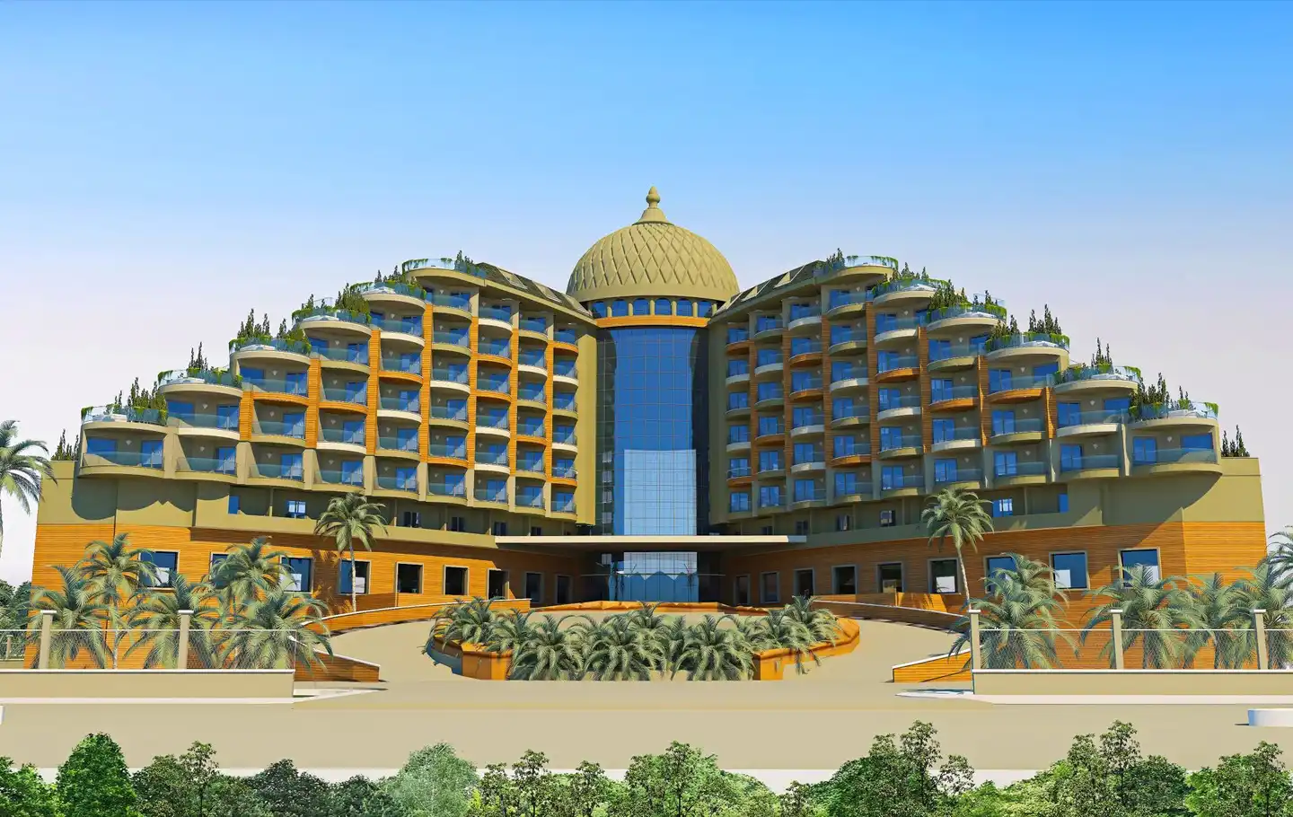 Delphin Palace Aussenansicht