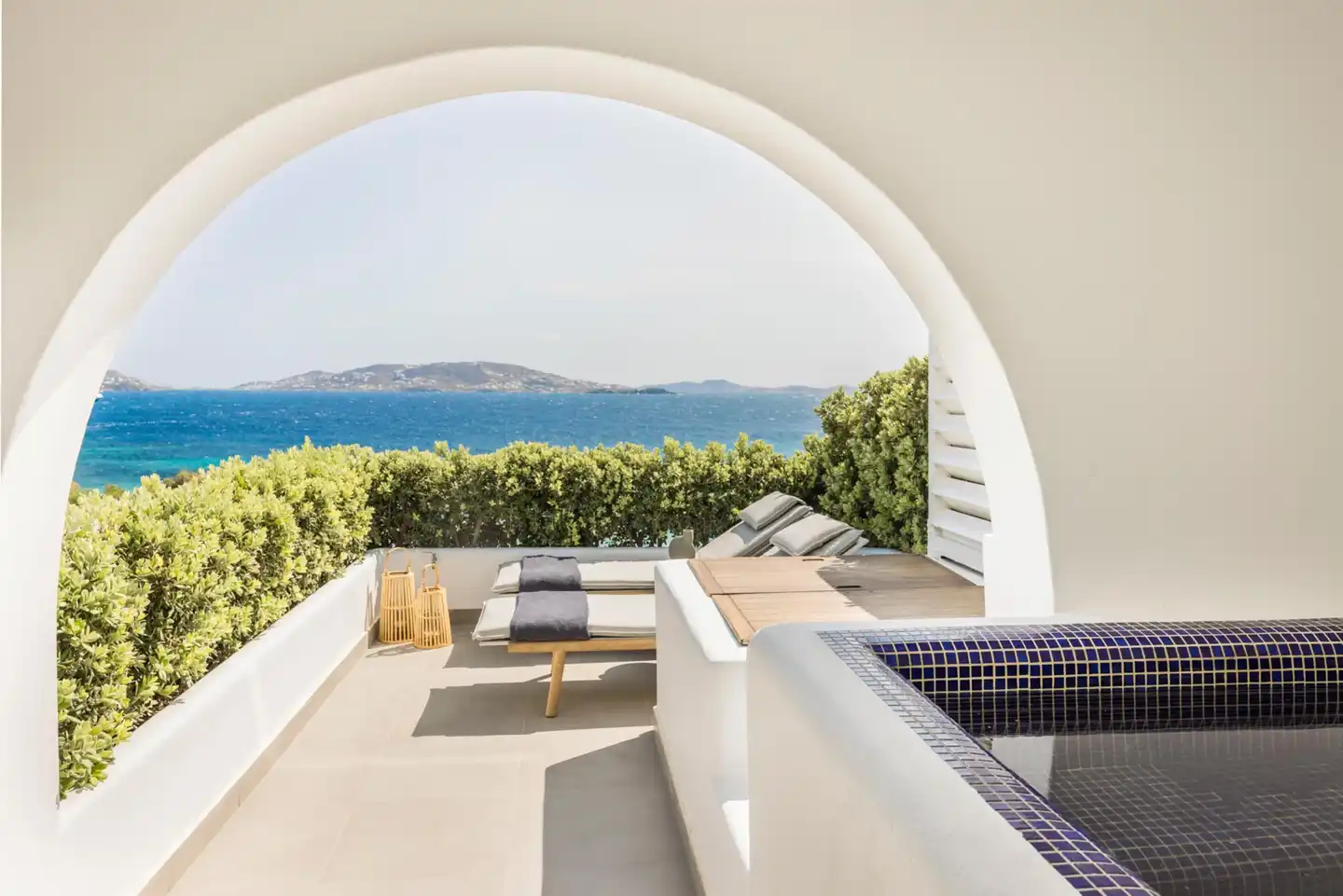 Grace Mykonos Terrasse