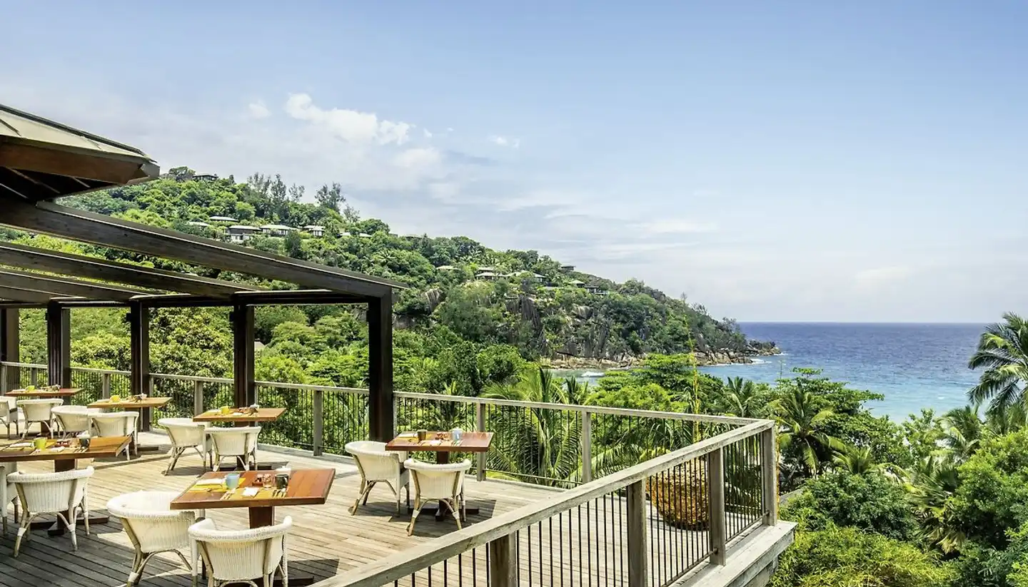 Four Seasons Resort Seychelles Terrasse