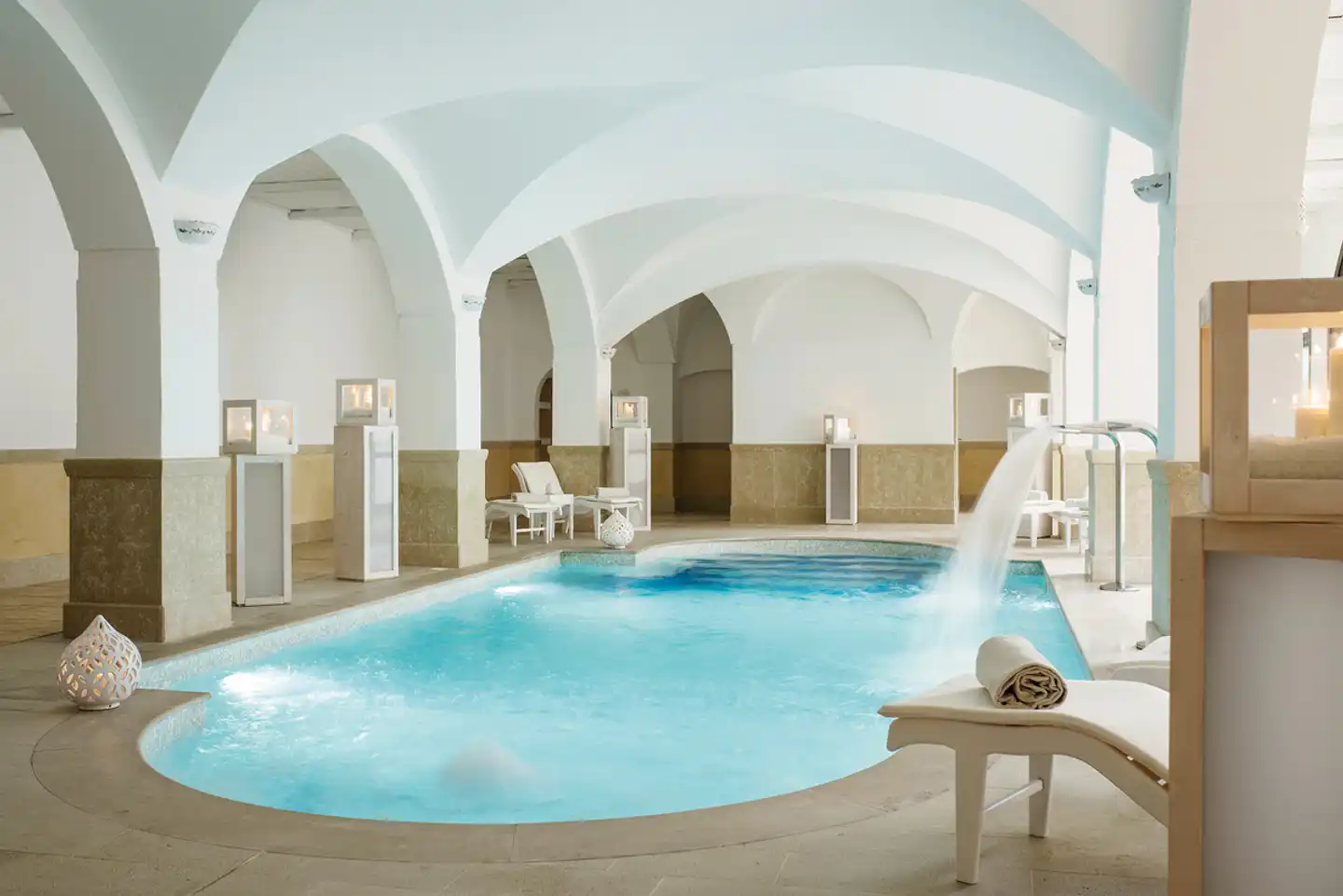 Borgobianco Resort & Spa Hallenbad
