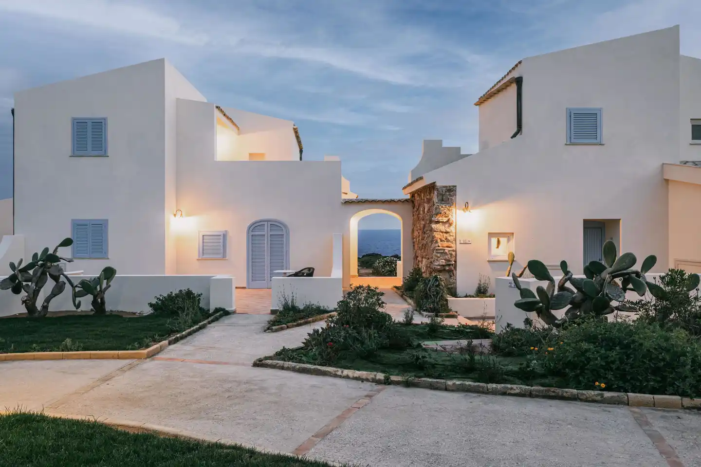 Mangias Favignana Resort Aussenansicht