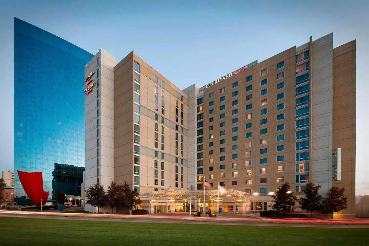 SpringHill Suites by Marriott Indianapolis Downtown Aussenansicht