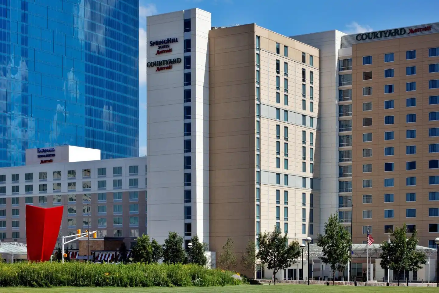 SpringHill Suites by Marriott Indianapolis Downtown Aussenansicht