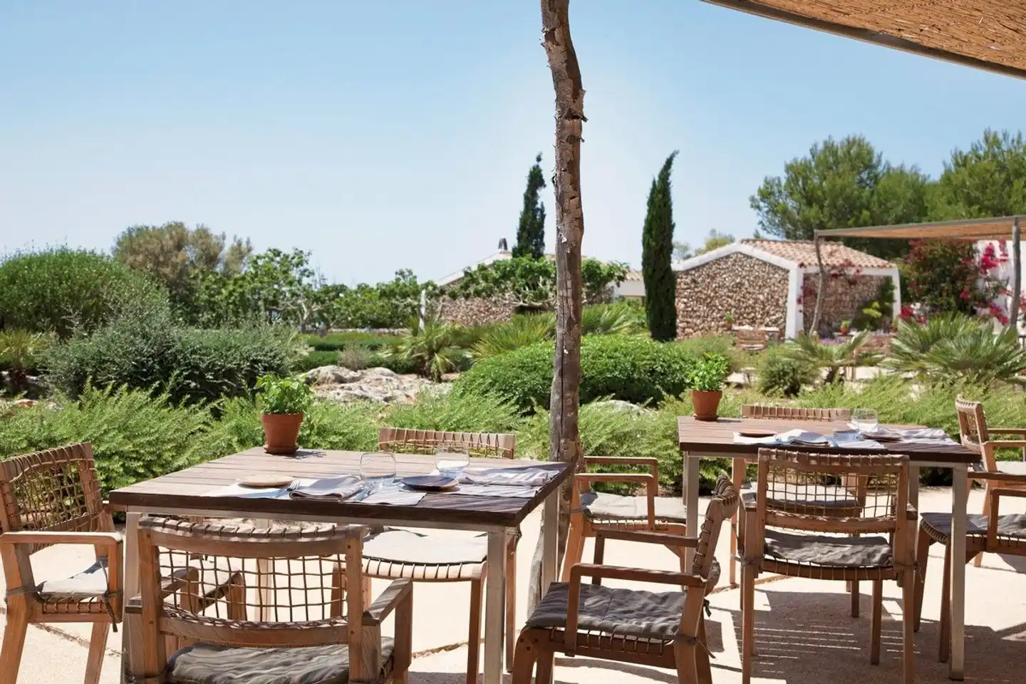 Finca Torralbenc Terrasse