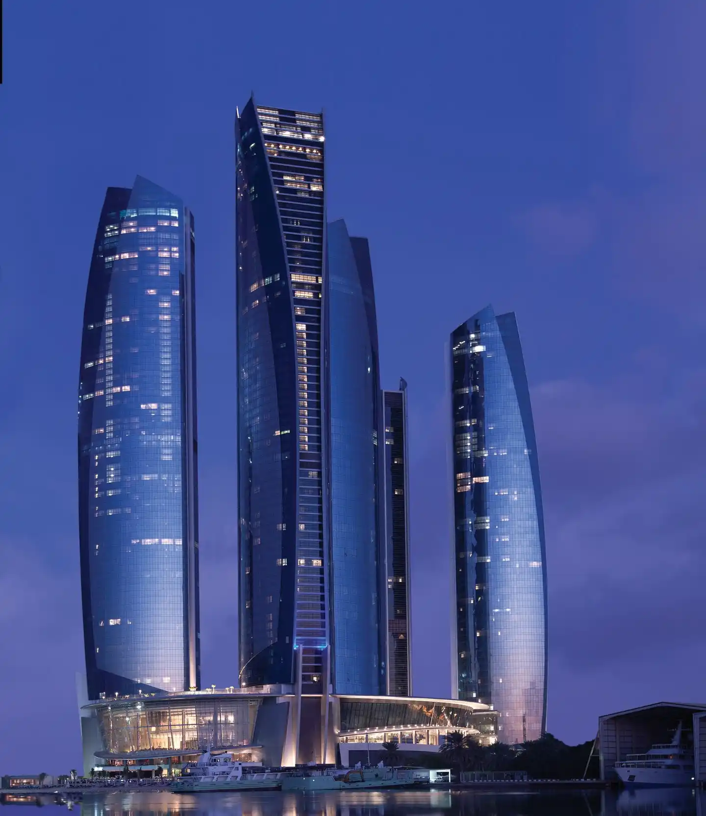 Conrad Abu Dhabi Etihad Towers Aussenansicht