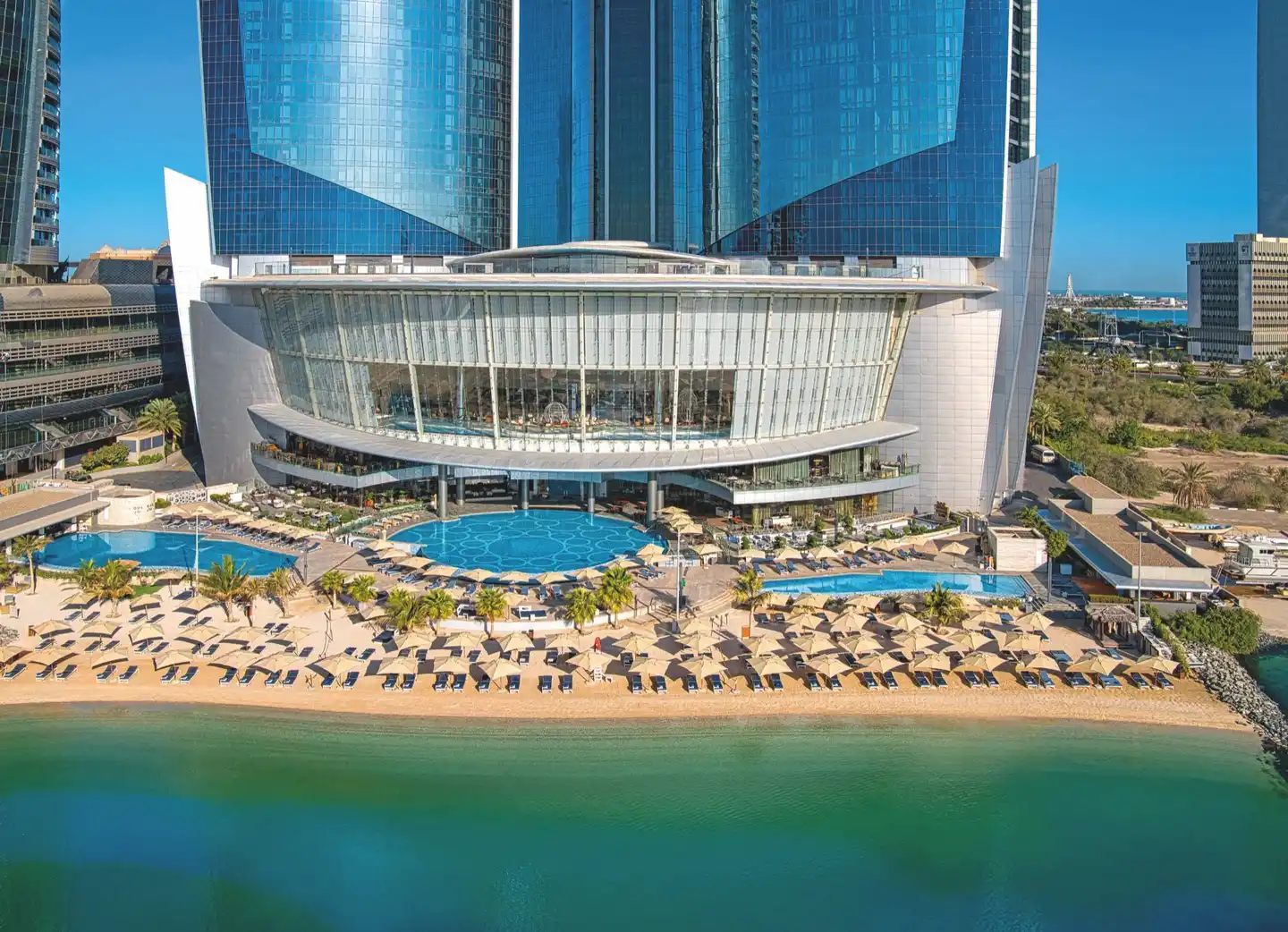 Conrad Abu Dhabi Etihad Towers Aussenansicht
