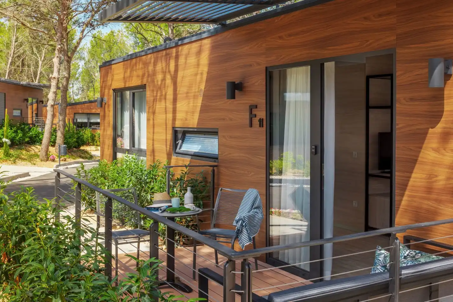 Gava Waterman Island Cottages Terrasse