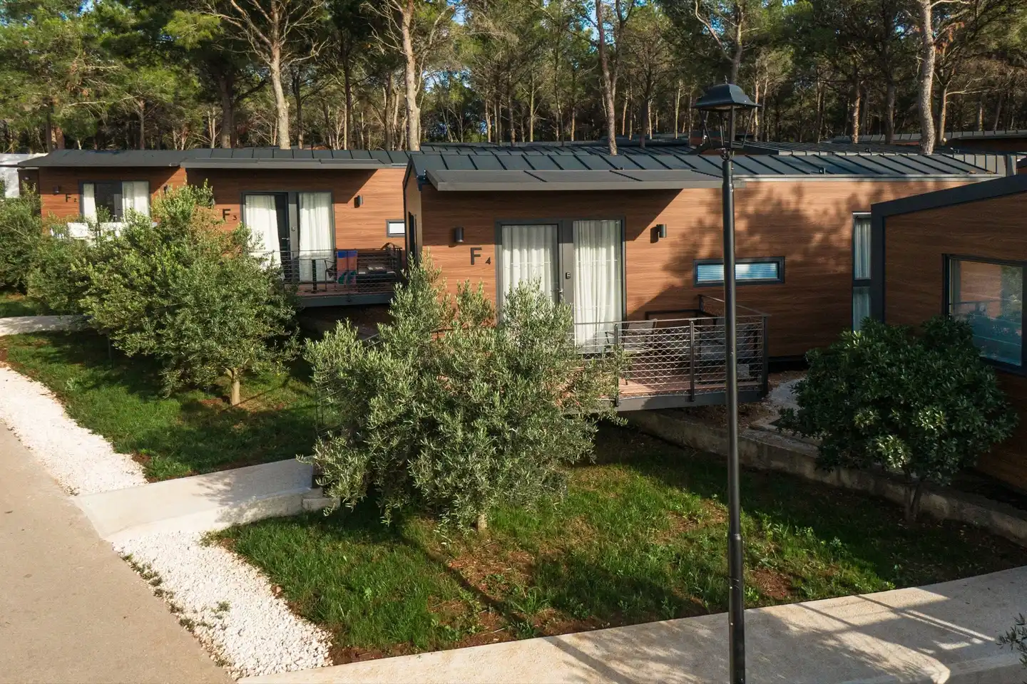 Gava Waterman Island Cottages Aussenansicht