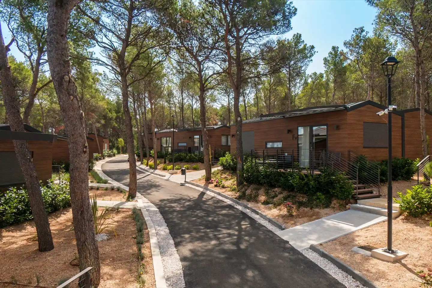 Gava Waterman Island Cottages Terrasse