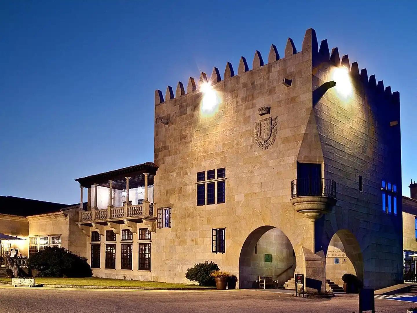 Parador de Baiona Aussenansicht