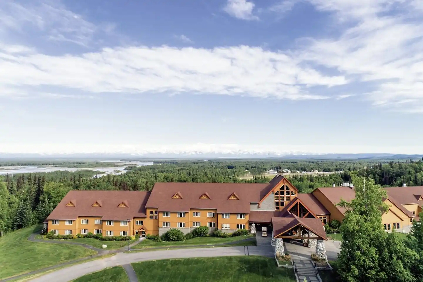 Talkeetna Alaskan Lodge Aussenansicht