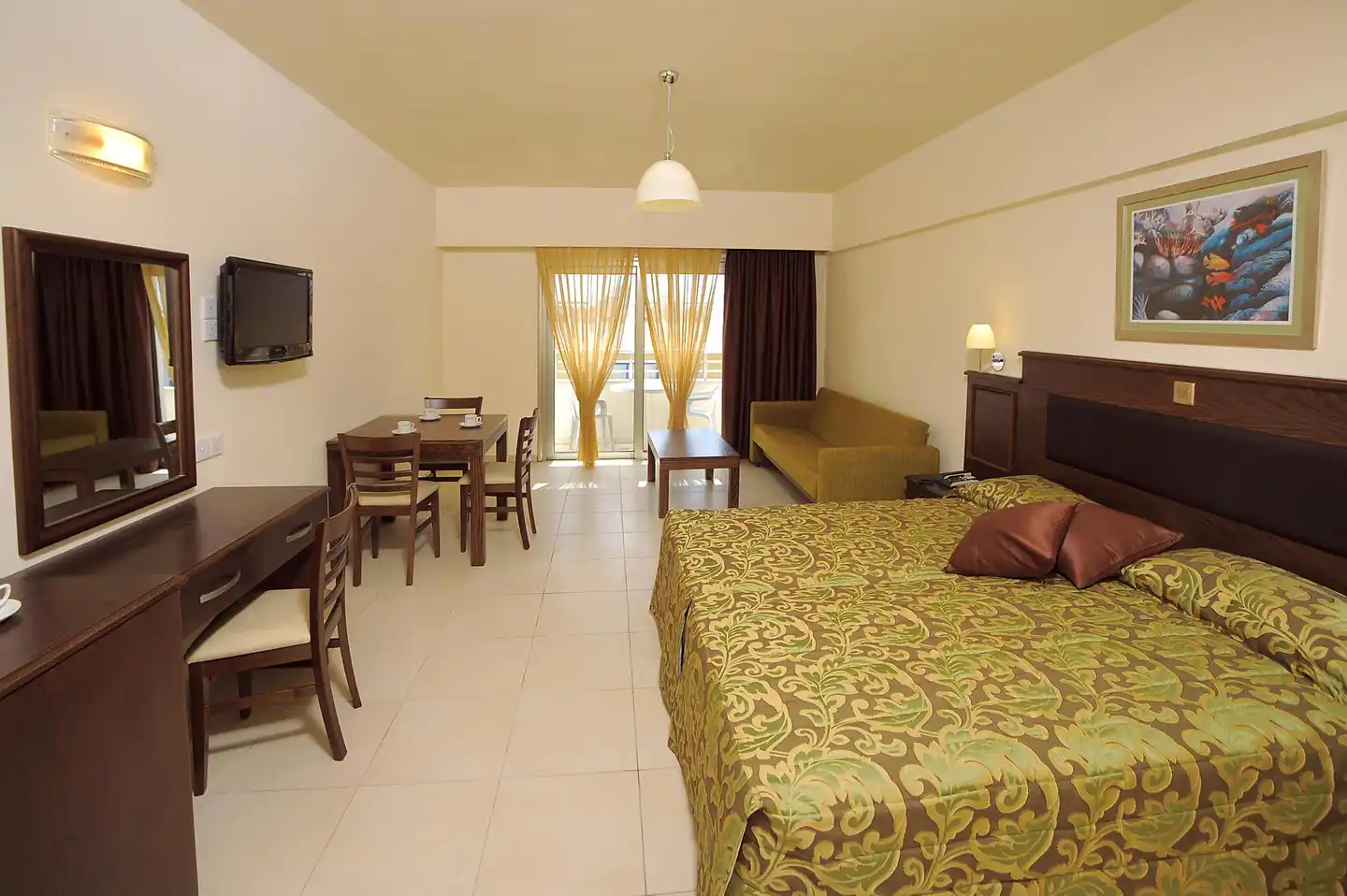 Euronapa Hotel Apartments Wohnbeispiel