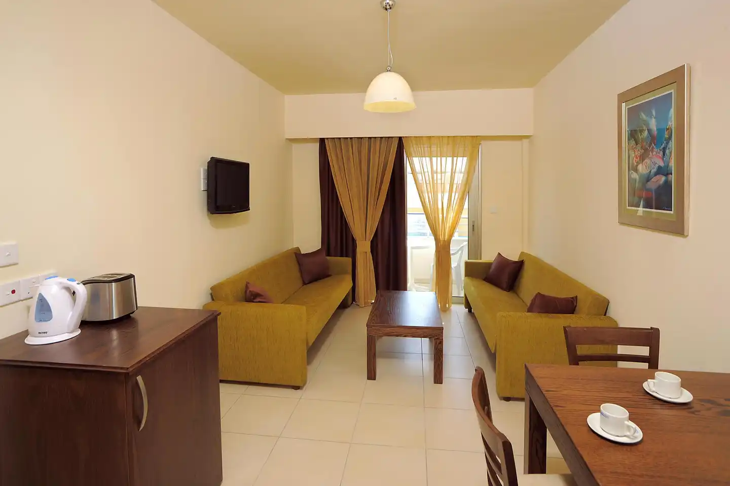 Euronapa Hotel Apartments Wohnbeispiel