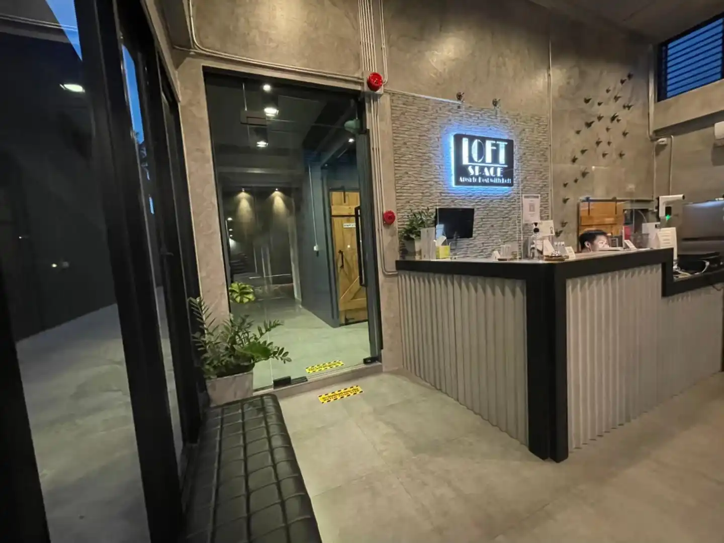 Loft Space Hotel Lobby