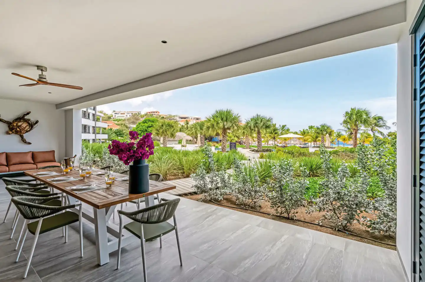 Blue Bay Curaçao Golf & Beach Resort Terrasse