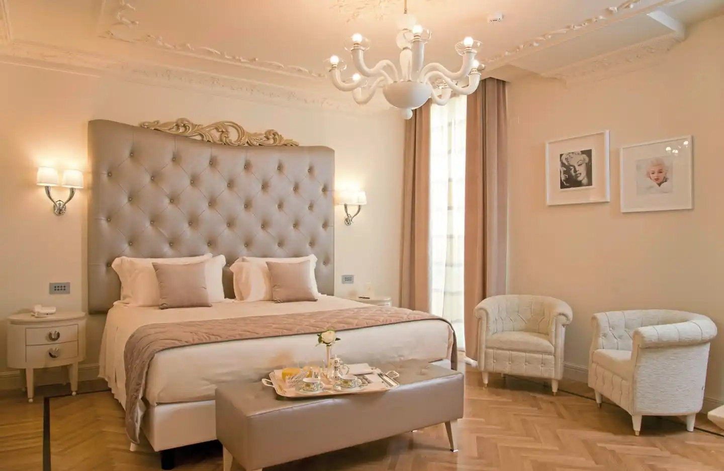 Grand Hotel Da Vinci Badezimmer