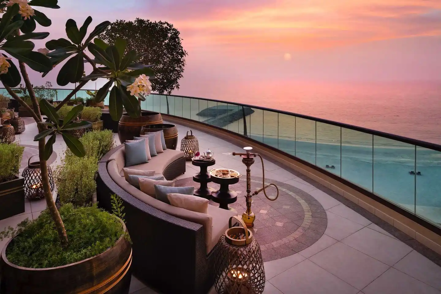 Fairmont Ajman Terrasse