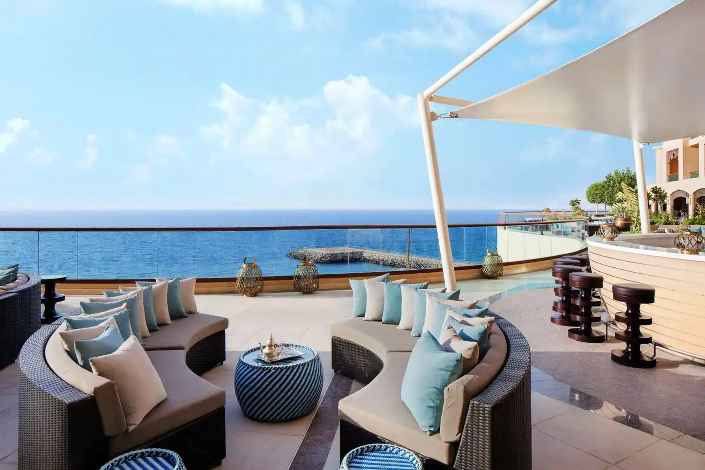 Fairmont Ajman Terrasse